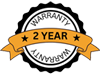 2 year warranty