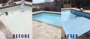 Stewart Painting pool resurfacing