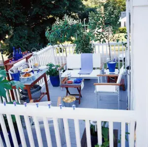 balcony deck, after