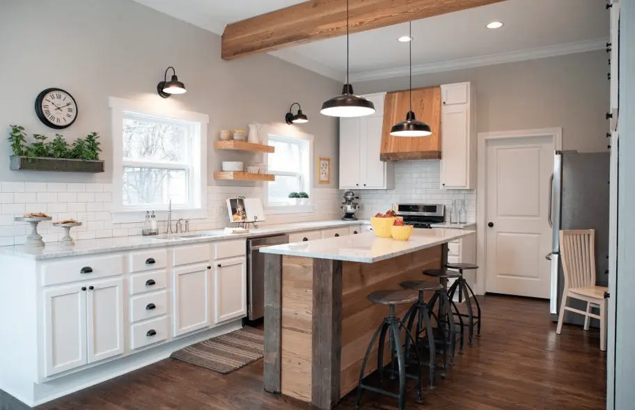 painted cabinets