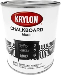 Krylon Chalkboard Black Paint