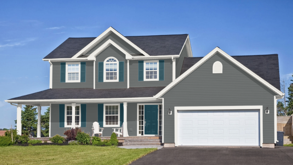 exterior paint scene
