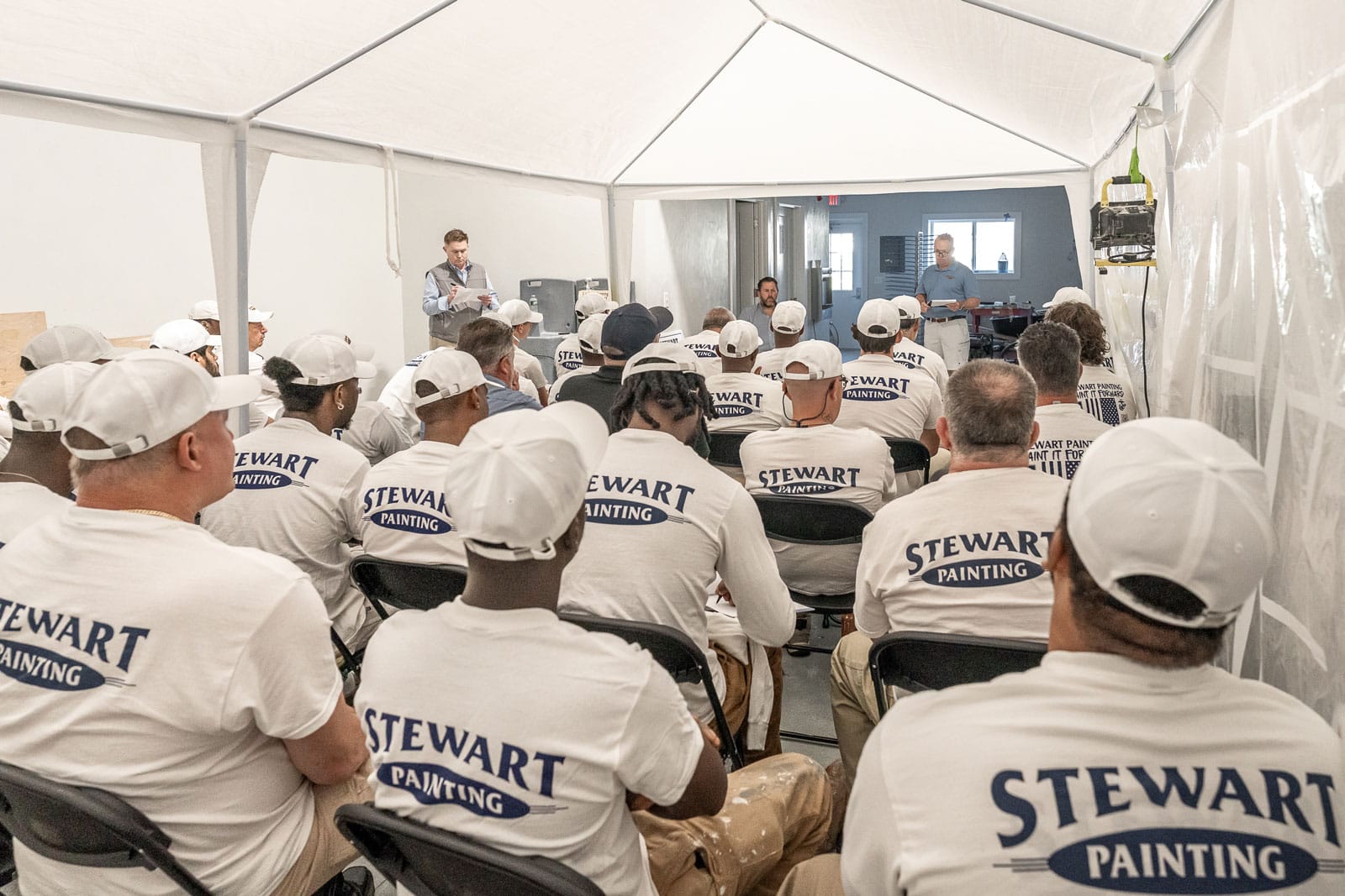 Employee meeting